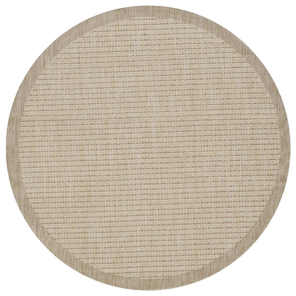 Covor de exterior bej rotund ø 160 cm Giza – Ayyildiz Carpets