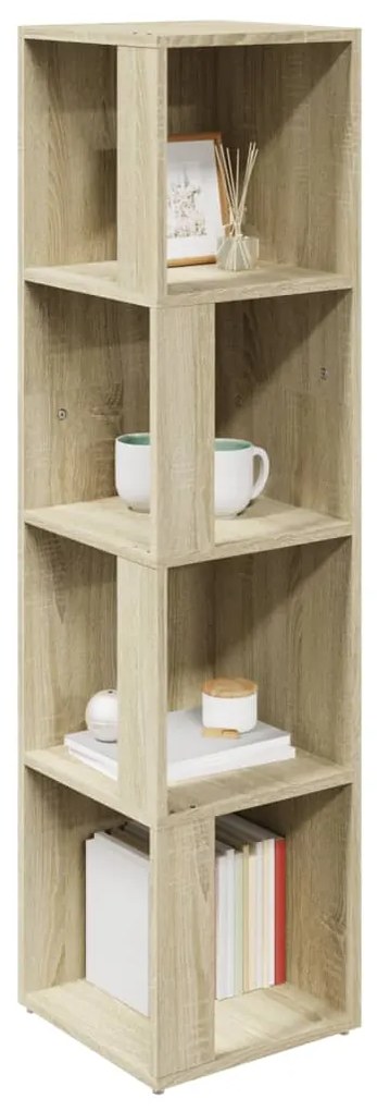 Dulap de colt, stejar sonoma, 33x33x132 cm, PAL 1, Stejar sonoma, 33 x 33 x 132 cm