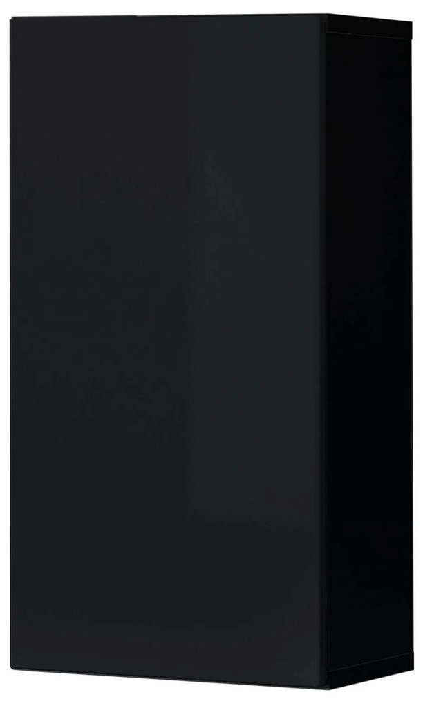 Dulap de perete Southport 27 ZZ SW SW 4 (negru + Negru lucios). 1024064