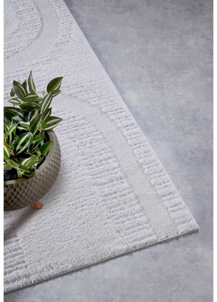Covor tip traversă crem 80x240 cm Bartoux Cream White – Elle Decoration
