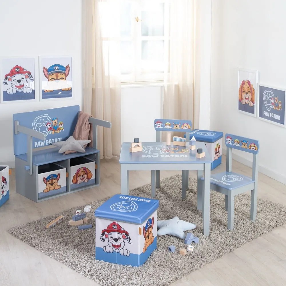 Scaun de copii albastru Paw Patrol – Roba