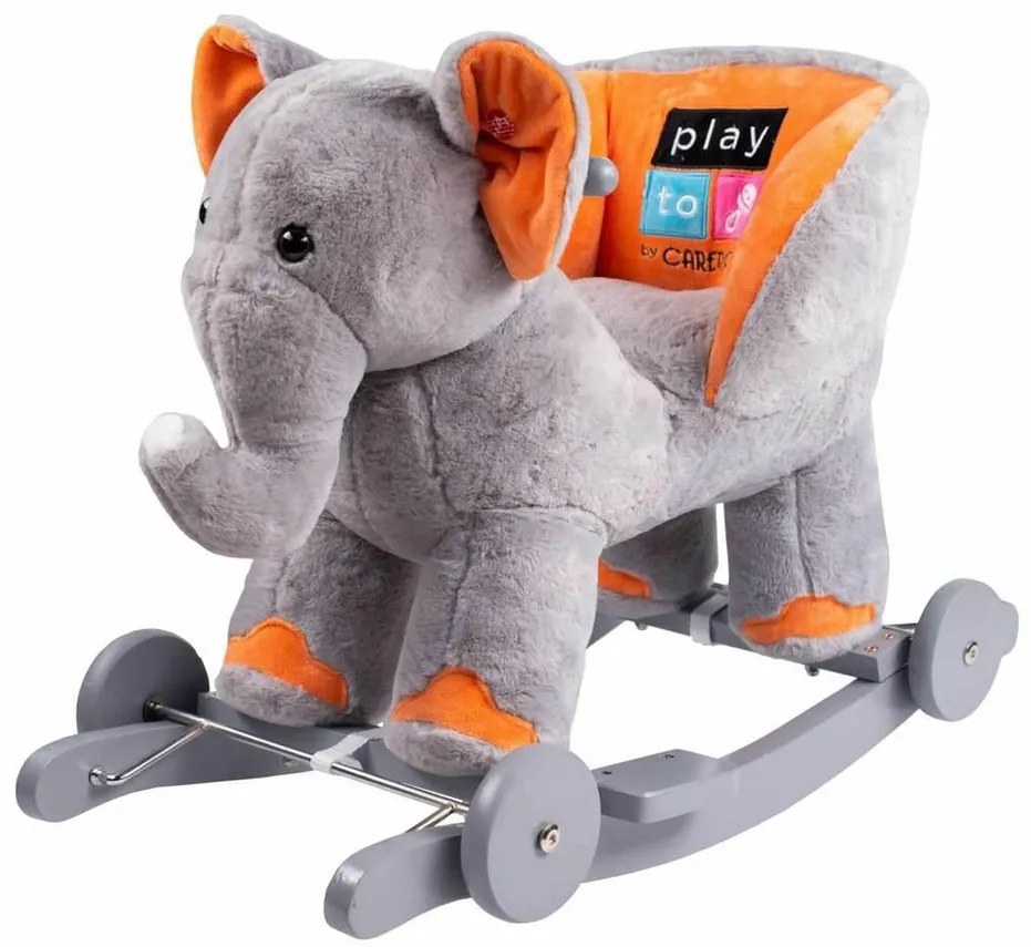 PlayTo Balansoar cu melodie și roți Elefant