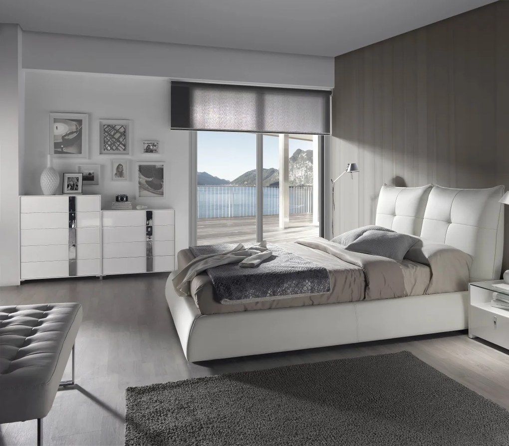 Bancheta tapitata design modern Bock AC-TB0083