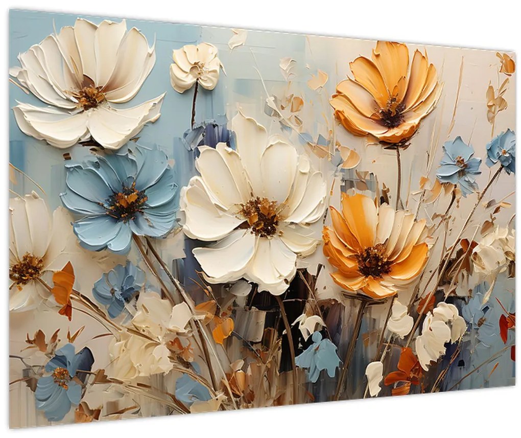 Tablou - Buchete, pictură (90x60 cm)