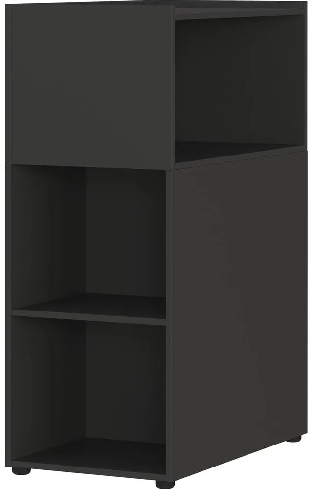 Bibliotecă gri antracit 80x120 cm Mailand – Germania
