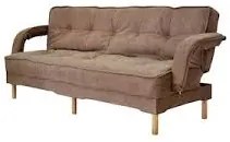 Canapea Clara 200x78x62 cm Rabatabila Stofa Maro