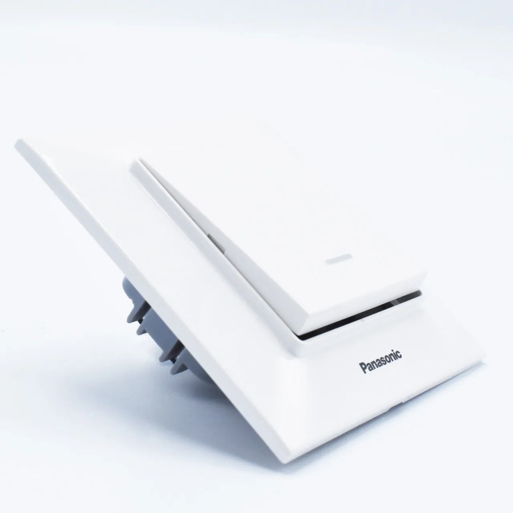 Intrerupator cu led 10A, IP20, Alb, Panasonic Arkedia Slim
