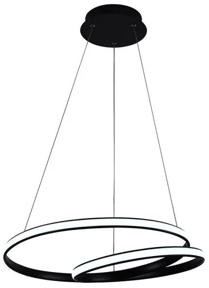 Lustră LED dimabilă pe cablu LED/65W/230V 3000-6500K + telecomandă