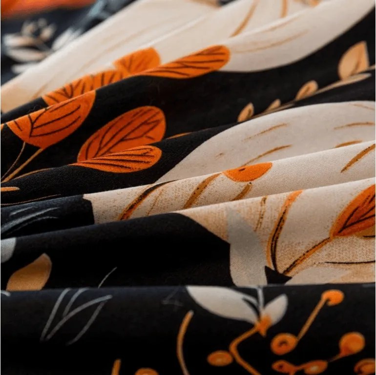 Lenjerie de pat din microfibra MAGIC PUMPKIN colorate Dimensiune lenjerie de pat: 70 x 90 cm | 140 x 200 cm