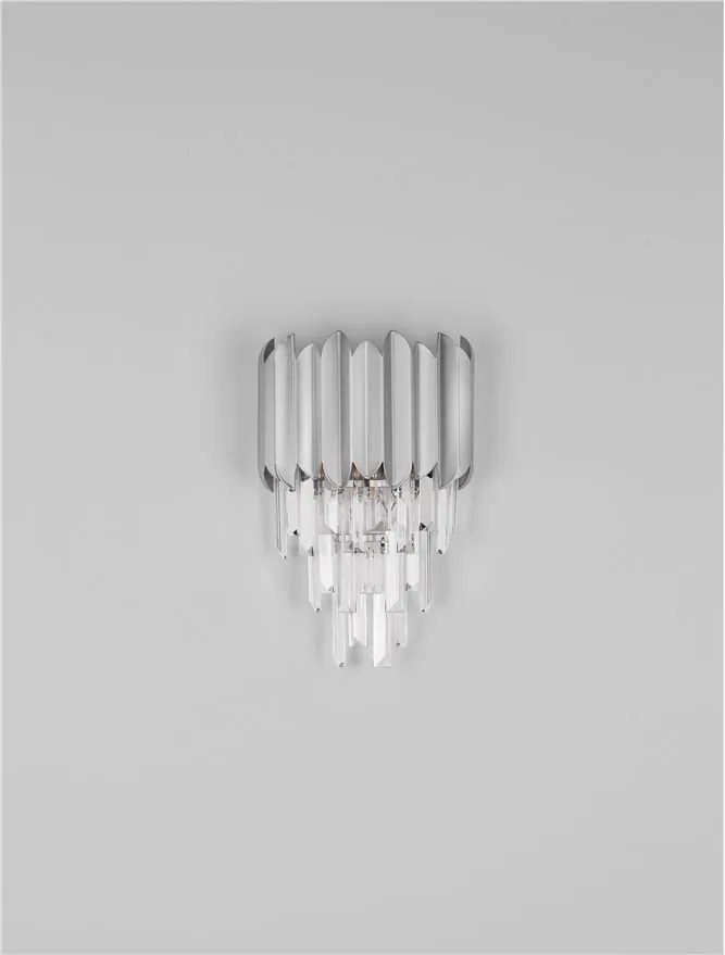 Aplica de perete stil elegant MAGNOLIA crom