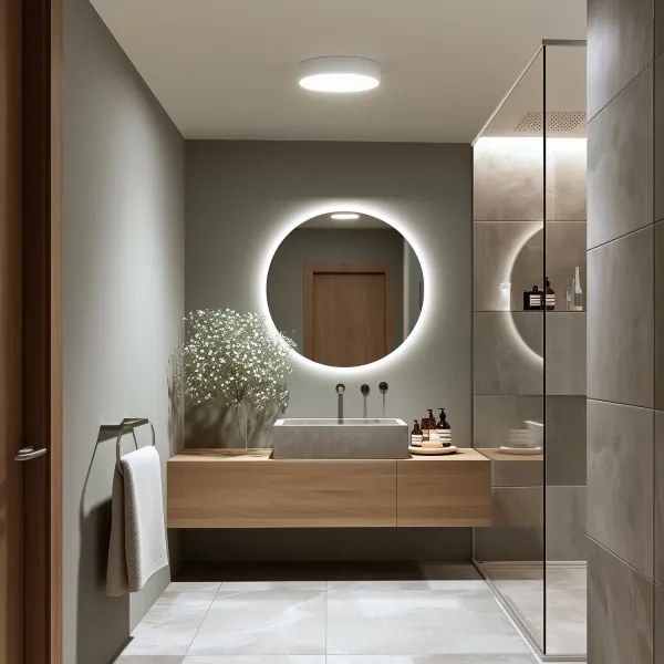 Brilagi - Plafonieră LED pentru baie POOL LED/24W/230V Ø 30 cm IP54 albă
