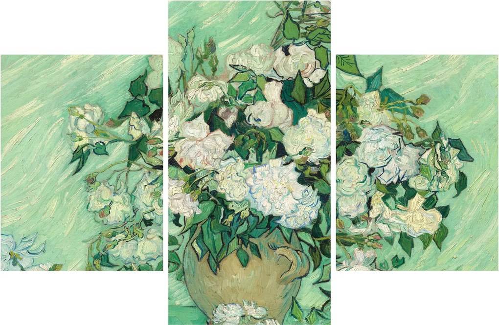 Tablou - Vincent van Gogh, Roses, reproducere (90x60 cm)