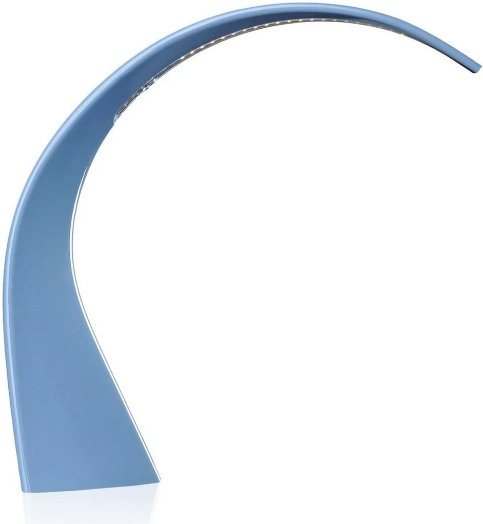 Veioza Kartell Taj Mini design Ferruccio Laviani, LED 2.8W, h33cm, albastru azur mat