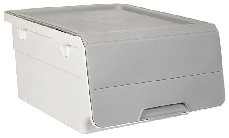 Cutie depozitare cu capac, 25L, 46x39x24 cm