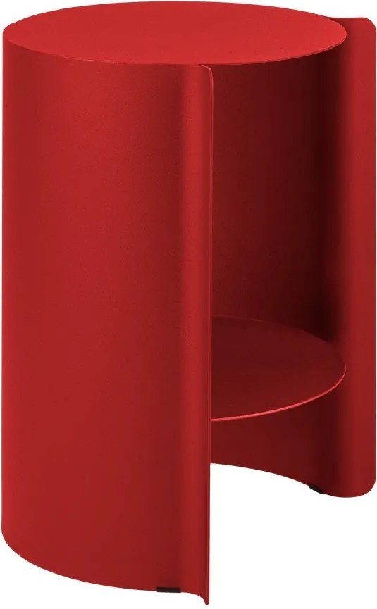 Măsuță auxiliară rotundă din oțel ø 32 cm Wa – noo.ma