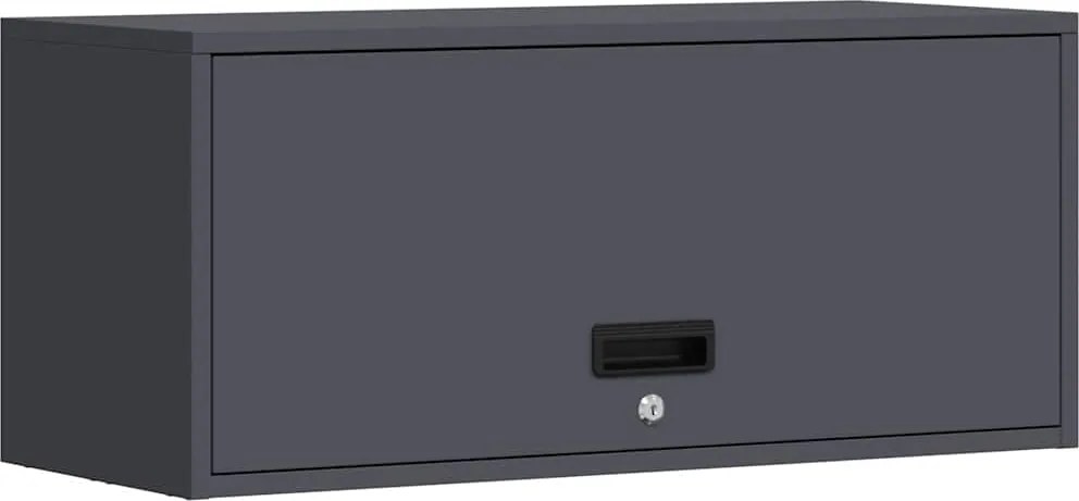 vidaXL Dulap de perete pentru garaj Antracit 80 x 33 x 35 cm