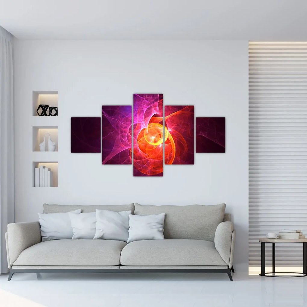 Tablou modern abstract (125x70 cm), în 40 de alte dimensiuni noi