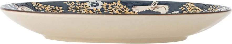 Farfurie albastră pentru desert din gresie ø 16 cm Hezha – Bloomingville