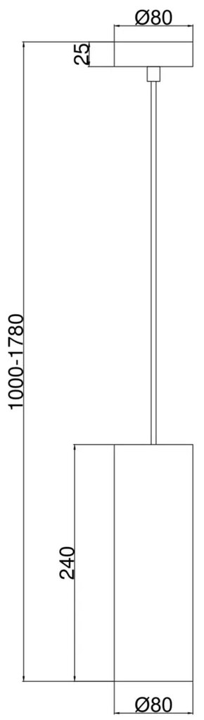 Pendul design modern GIOIA crom MYP011PL-01G
