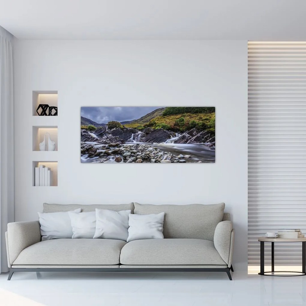 Tablou - Apă curgătoare (120x50 cm)