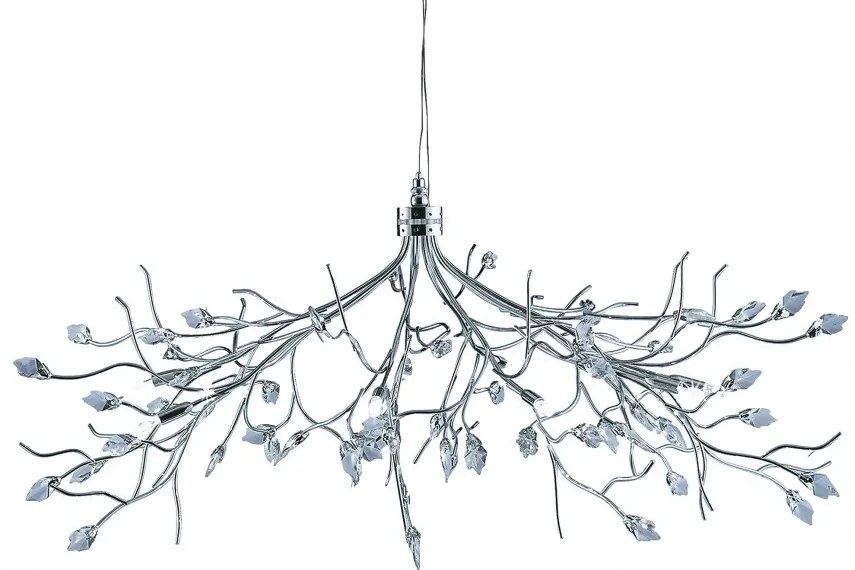 Lustra suspendata design floral Willow 8110-10CC SRT
