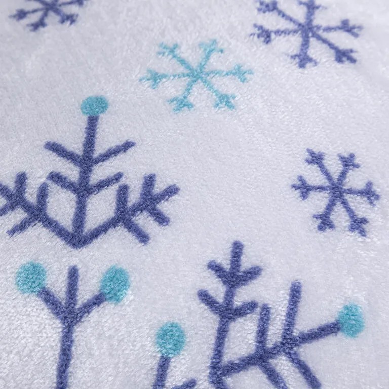 Set de 2 feţe pernuţe din micropluş FULGI 40 x 40 cm