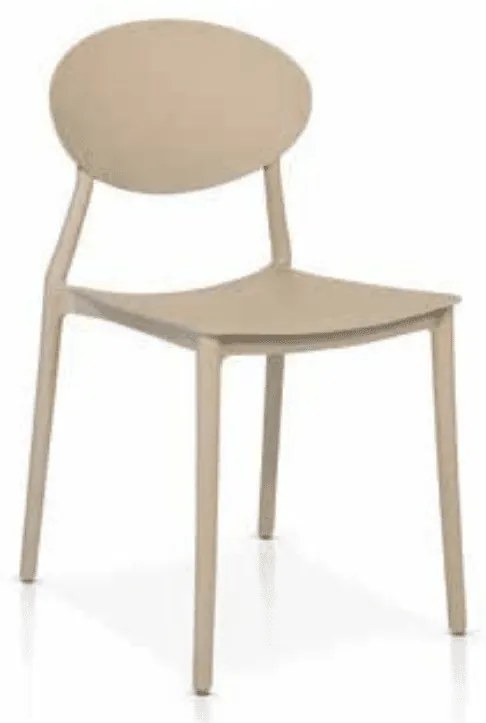 SCAUN BOB -HORECA - BEJ TAUPE