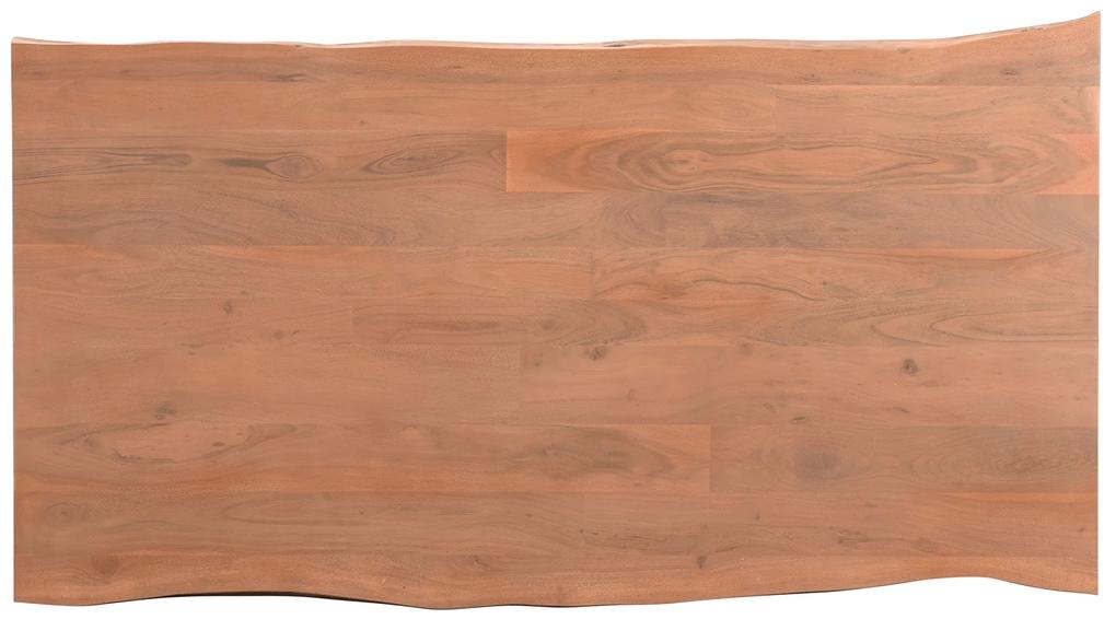 Masa dreptunghiulara din lemn de salcam 220x100 cm