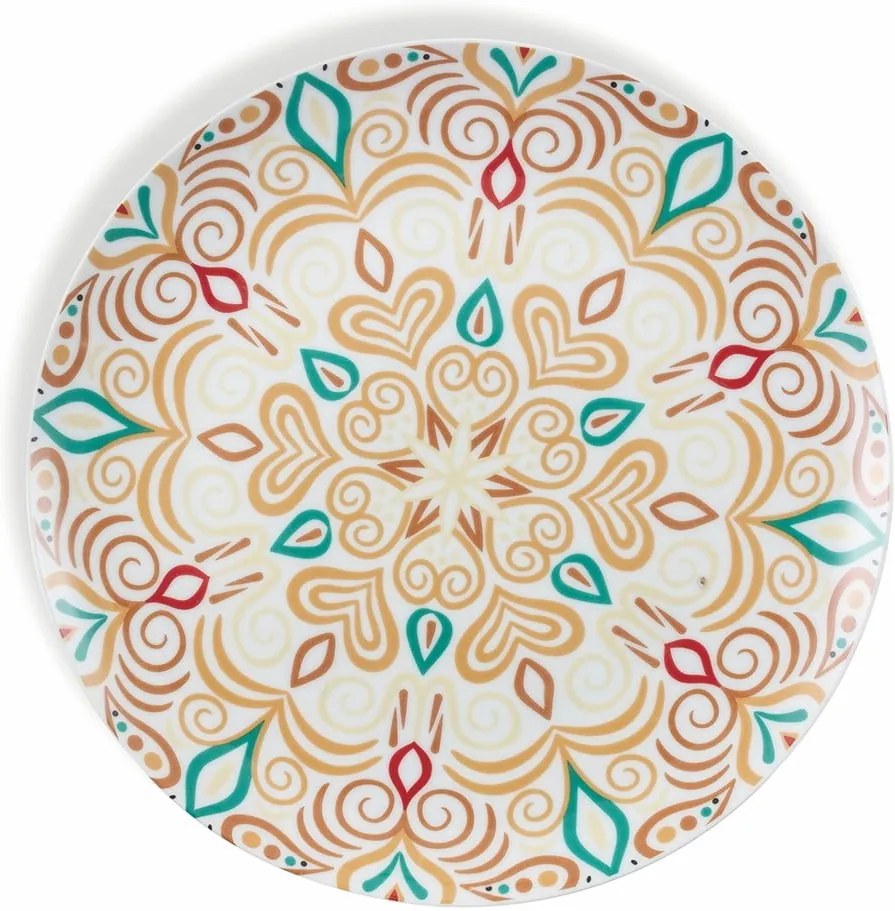 Set veselă din gresie și porțelan 18 piese Villa d'Este Sharm