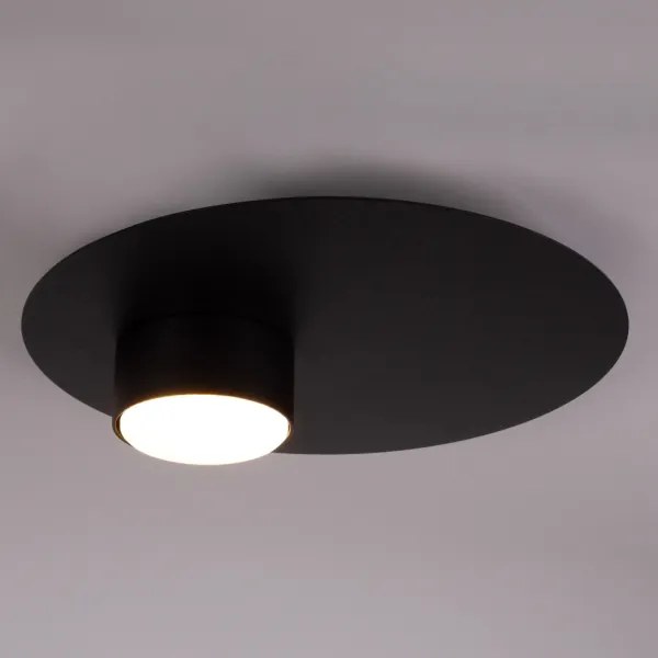 Plafonieră STAR 1xGX53/12W/230V negru