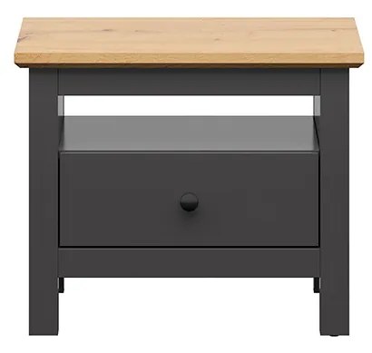 Noptieră Hesen KOM1S/5/6 (grafit + Stejar artisan). 1062499