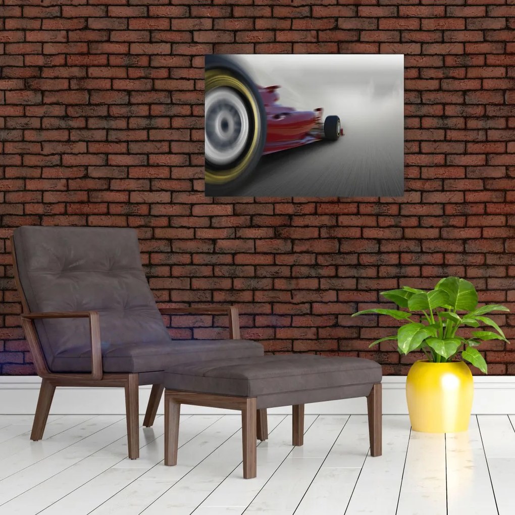 Tablou pe sticlă - Formula (70x50 cm)