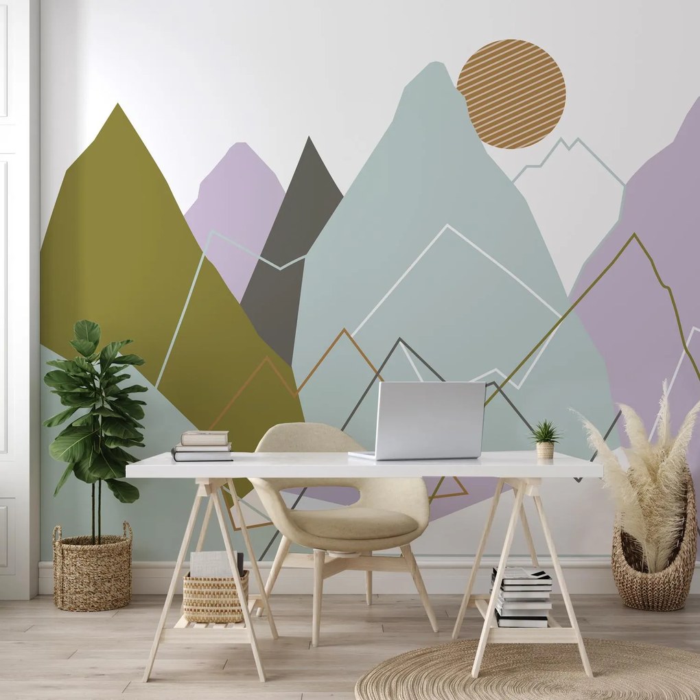 Fototapet - Roci, vector (147x102 cm)