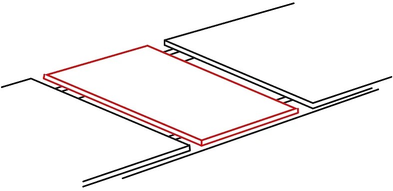 Masă de sufragerie extensibilă 100-250 cm Daphne (stejar + negru) (pentru 4 până la 8 persoane). 1050110