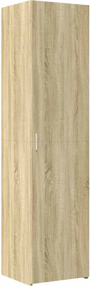 vidaXL Dulap înalt, stejar sonoma, 45x42,5x185 cm, lemn compozit