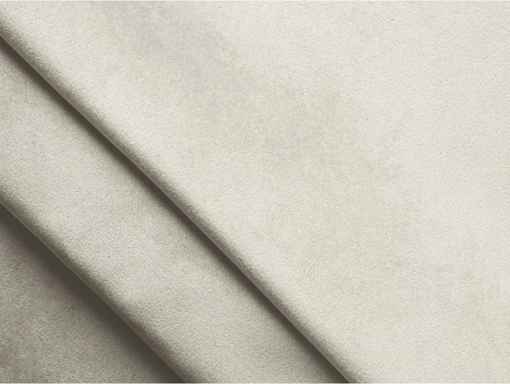 Colțar bej cu tapițerie din catifea (cu colț pe partea stângă/cu șezlong) Lani – Makamii