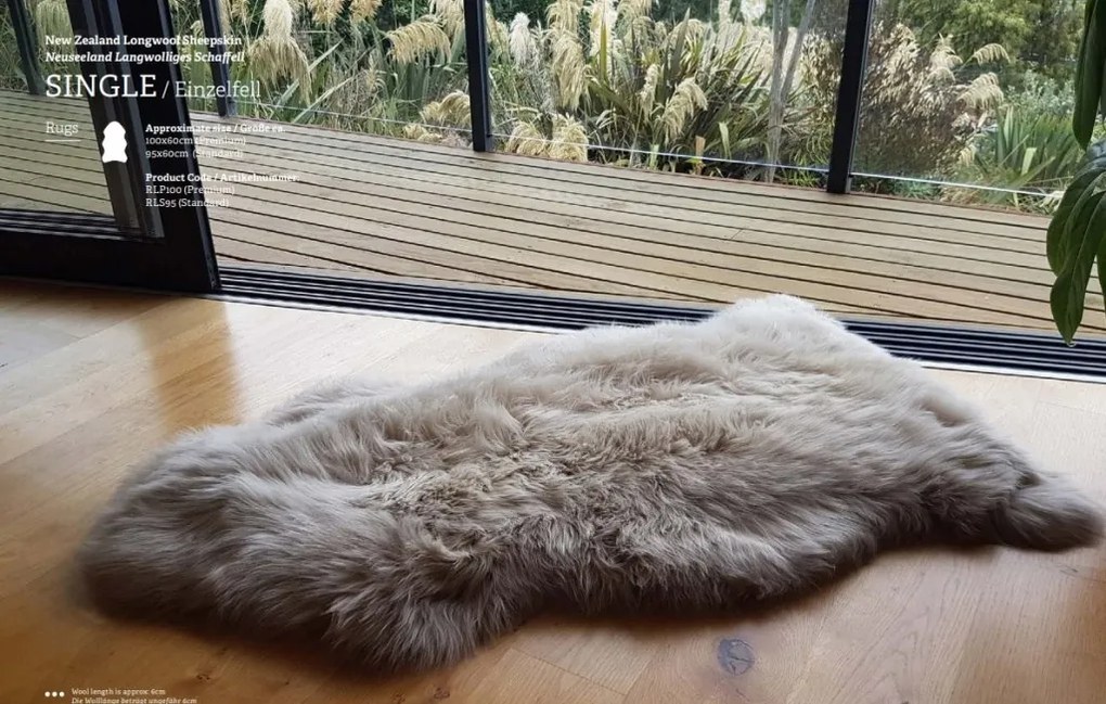 Blana de oaie Noua Zeelanda LW Single Premium 100cm