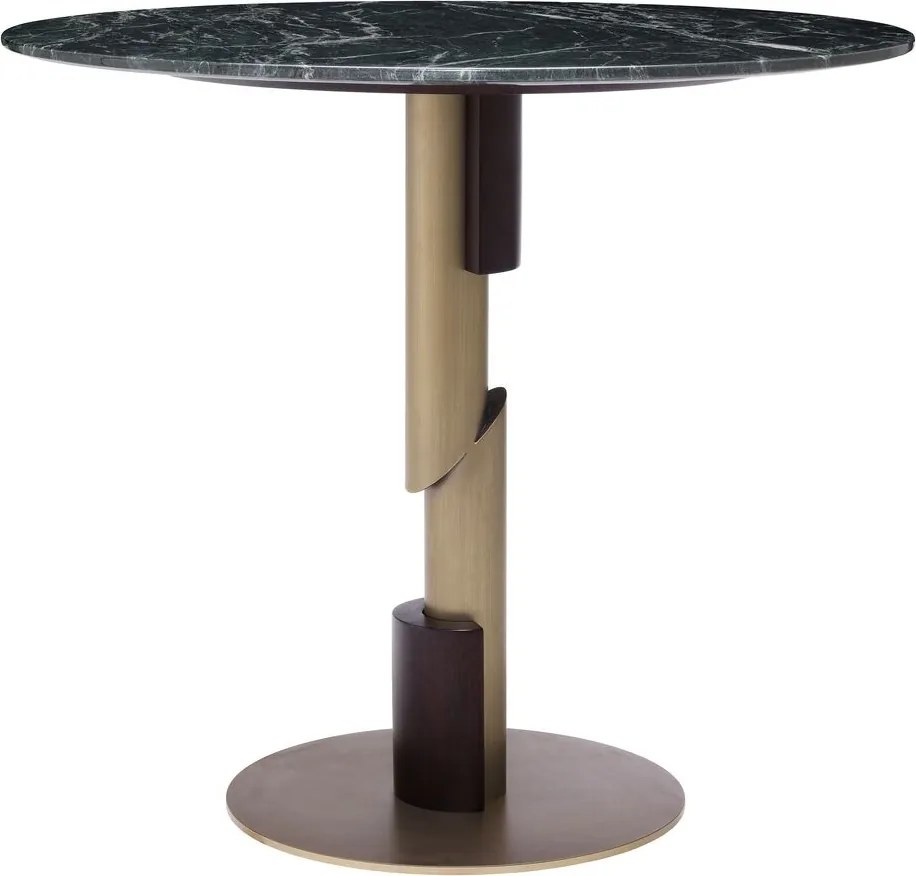 Masa design modern LUX cu blat din marmura Flow verde