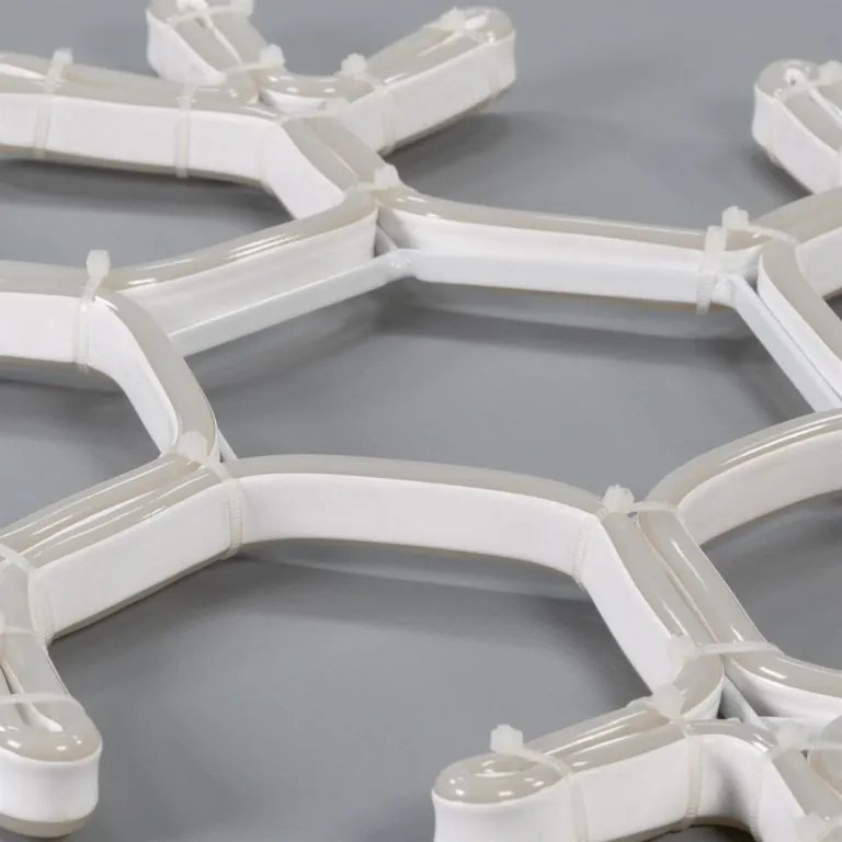 Lumina fulgilor de zăpadă 40 x 35 cm, 360 LED, alb rece