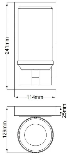 Aplică LED pentru baie AMALIA 1xG9/3,5W/230V IP44 crom Feiss