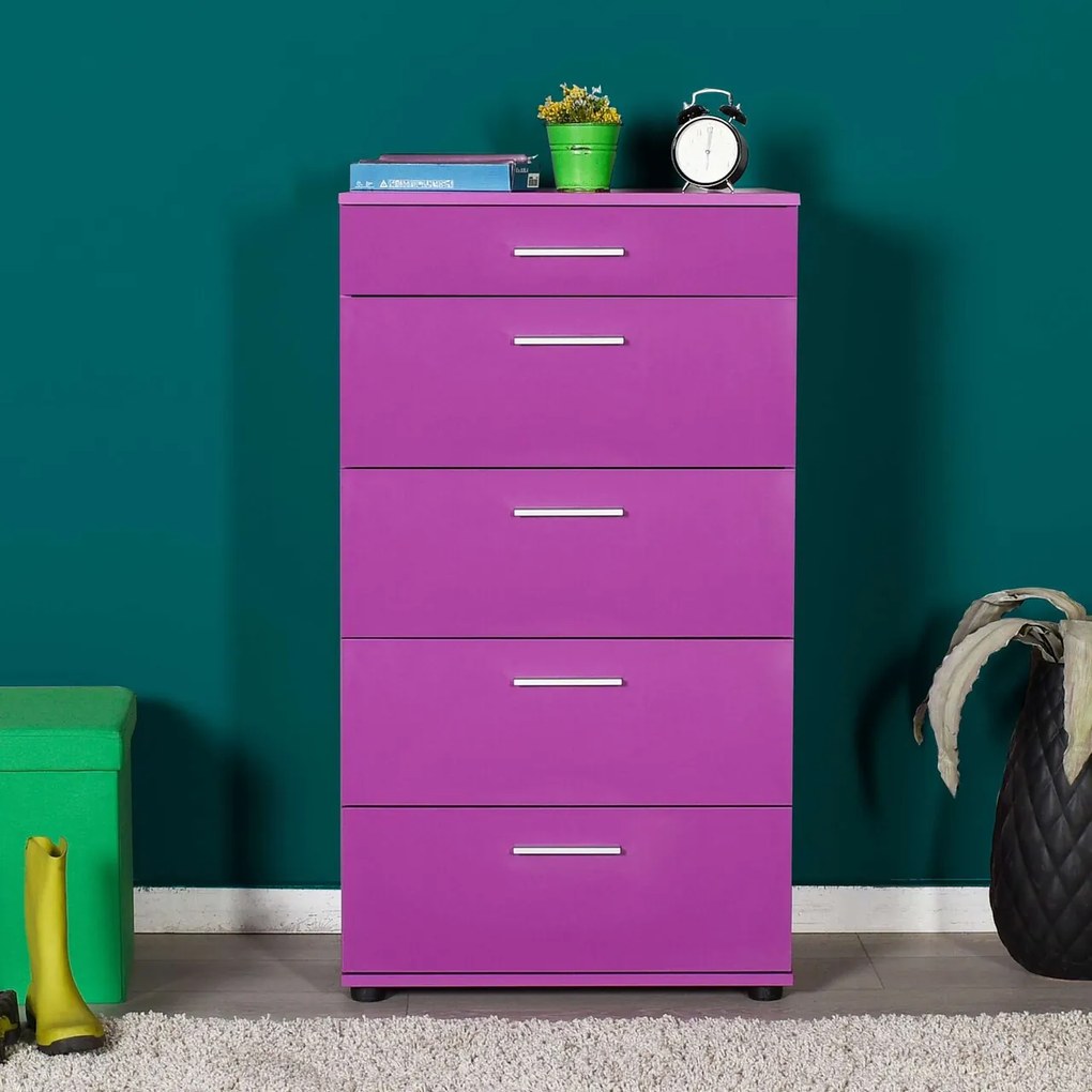 Dulap, Hanah Home, Trendline, 68x108x44 cm, Mov