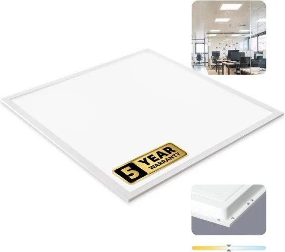 Panou LED încastrat DAVRO LED/40W/230V 4000K 59,5x59,5 cm alb