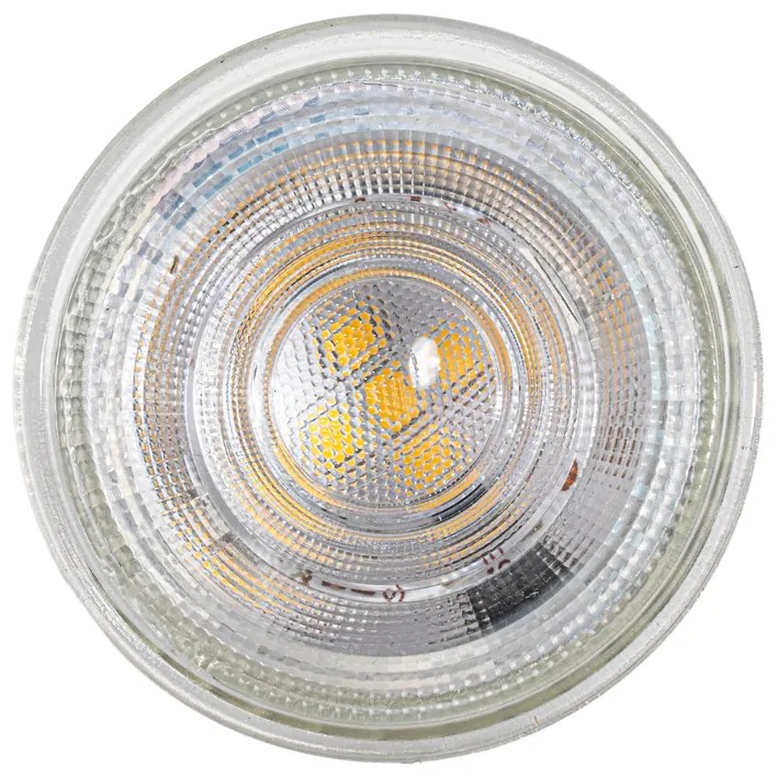 Set de 5 becuri LED GU10 50mm clare 4.9W 450 lm 3000K