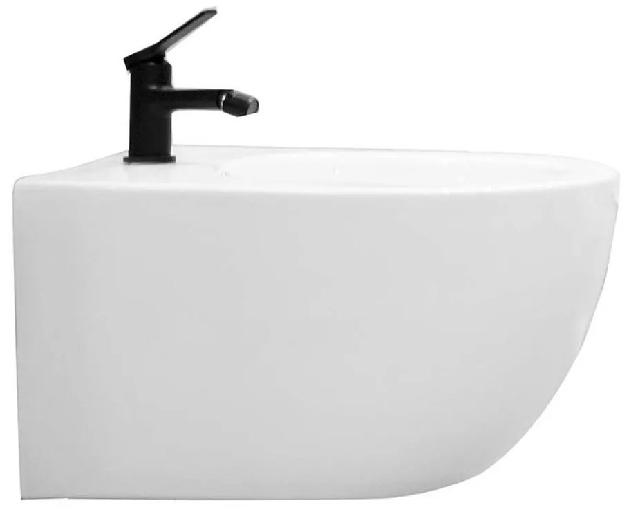 Bideu suspendat alb, Fluminia, Minerva Alb