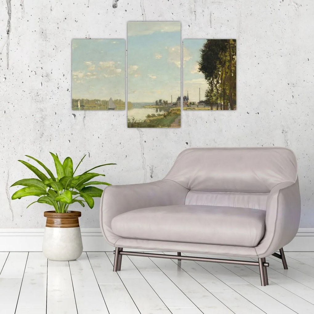 Tablou - Claude Monet, Argenteuil, reproducere (90x60 cm)