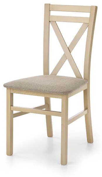 Scaun tapitat Dariusz stejar sonoma - H 90 cm