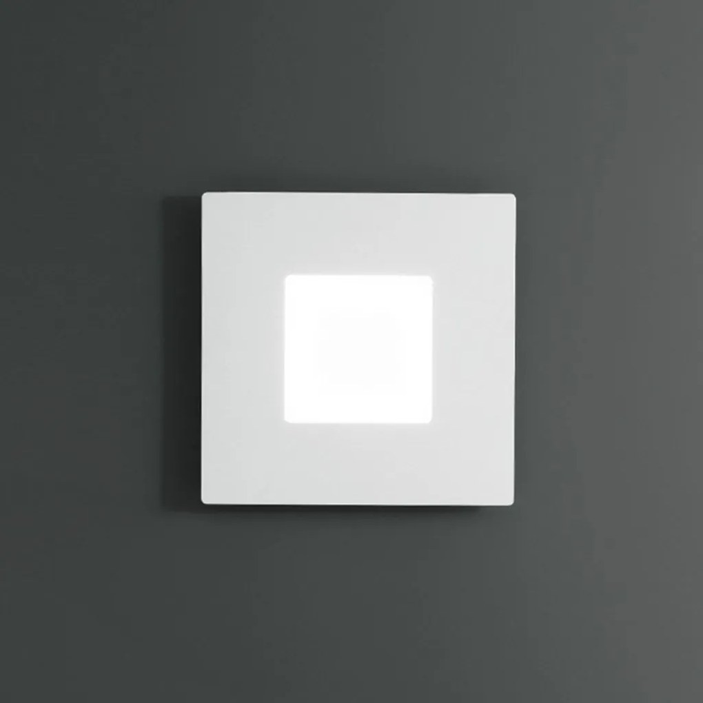 Plafoniera LED moderna BILDE 64x64cm, alb, negru sau auriu