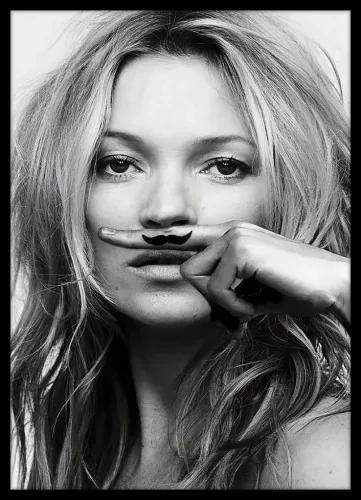 Tablou Poster Iconic Collection Kate Moss 5, 50 x 70 cm
