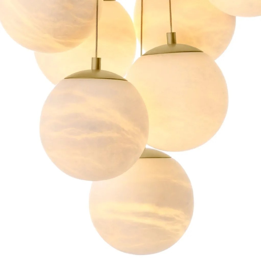 Lustra cu 13 pendule design modern LUX Sphinx