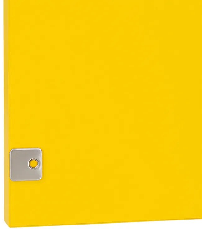 Boxie 1 ușă dulap de perete 80x40x37 cm galben